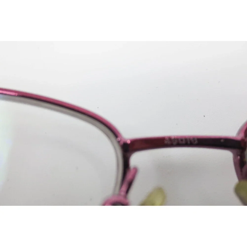 Vogue VO 3955-BI 812 Purple Metal Oval Semi-Rimless Eyeglass Frames 49-16-135